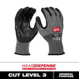 Milwaukee Cut Level 3 High Dexterity Nitrile Dipped Gloves main image