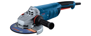 BOSCH GWS22-180J 7 In. Large Angle Grinder – 15 Amp W/ Lock-On Trigger Switch