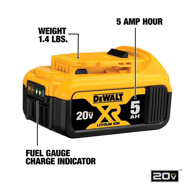 DEWALT DCB205 20V MAX  5AH BATTERY