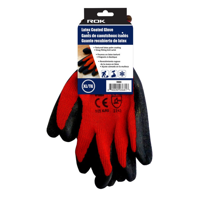 ROK 70884 Latex Coated Glove - XL
