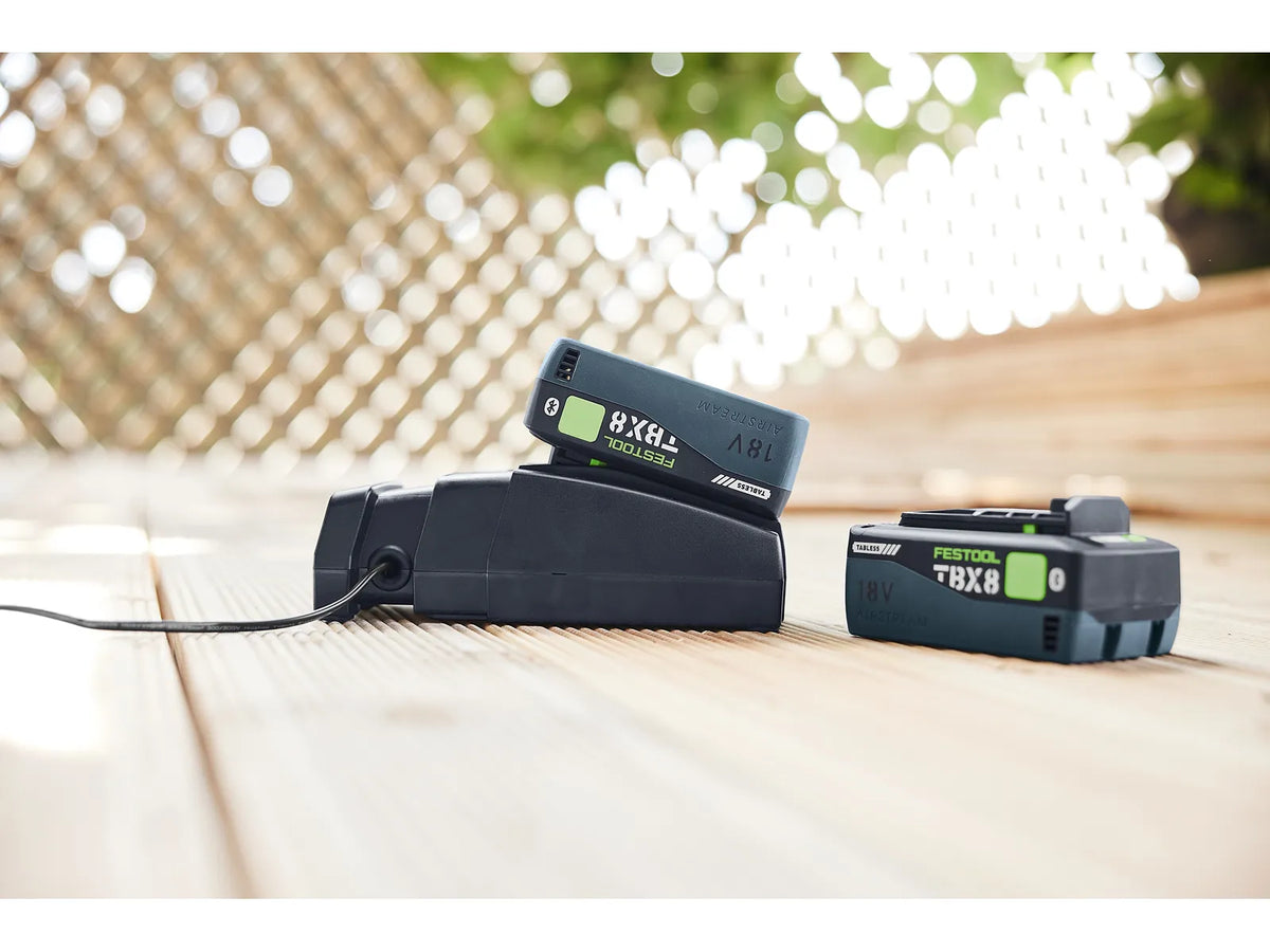 FESTOOL 578947 SYS 18V 4 x 8ah & 2 Charger Energy Set
