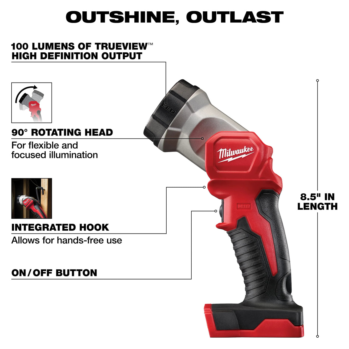 Milwaukee | 2696-24 18V Cordless Lithium-Ion 4-Tool Combo Kit