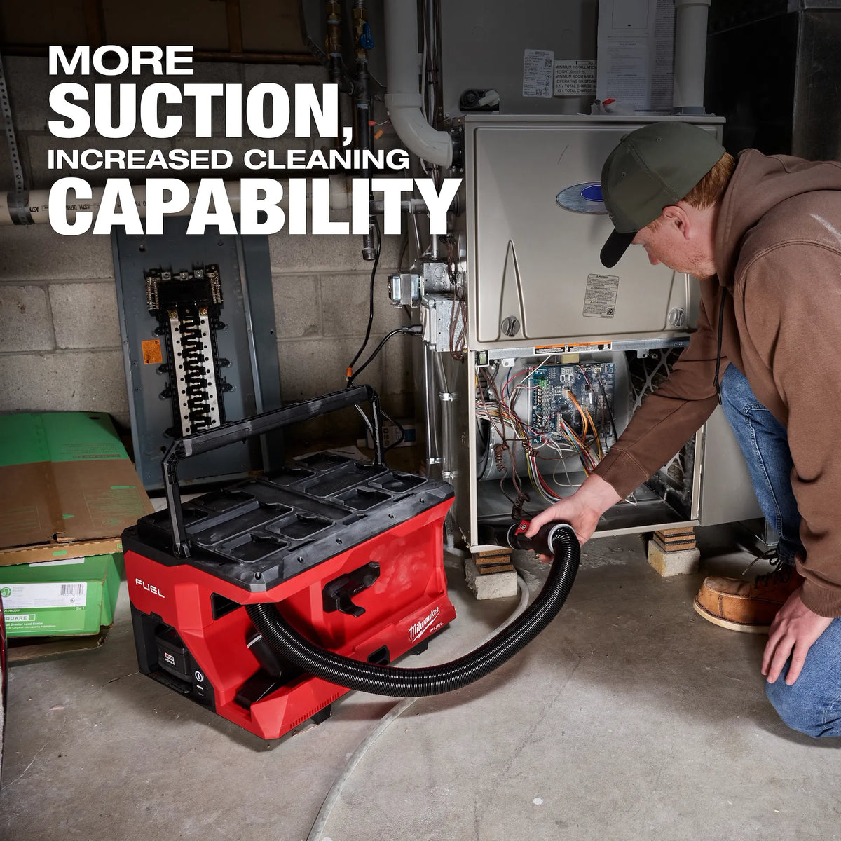 Milwaukee 0971-20 M18 FUEL™ 4 Gallon Wet/Dry Vacuum w/ PACKOUT™ Compatibility & VACLINK™