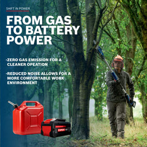 BOSCH GKE18V-25TPN18X 18V 10 In. Pole Chainsaw (Kit)