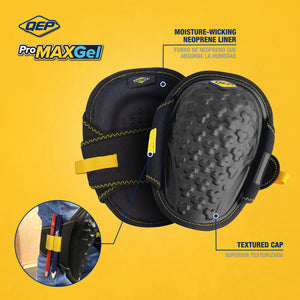QEP 79645 ProMAX® Gel Knee Pads
