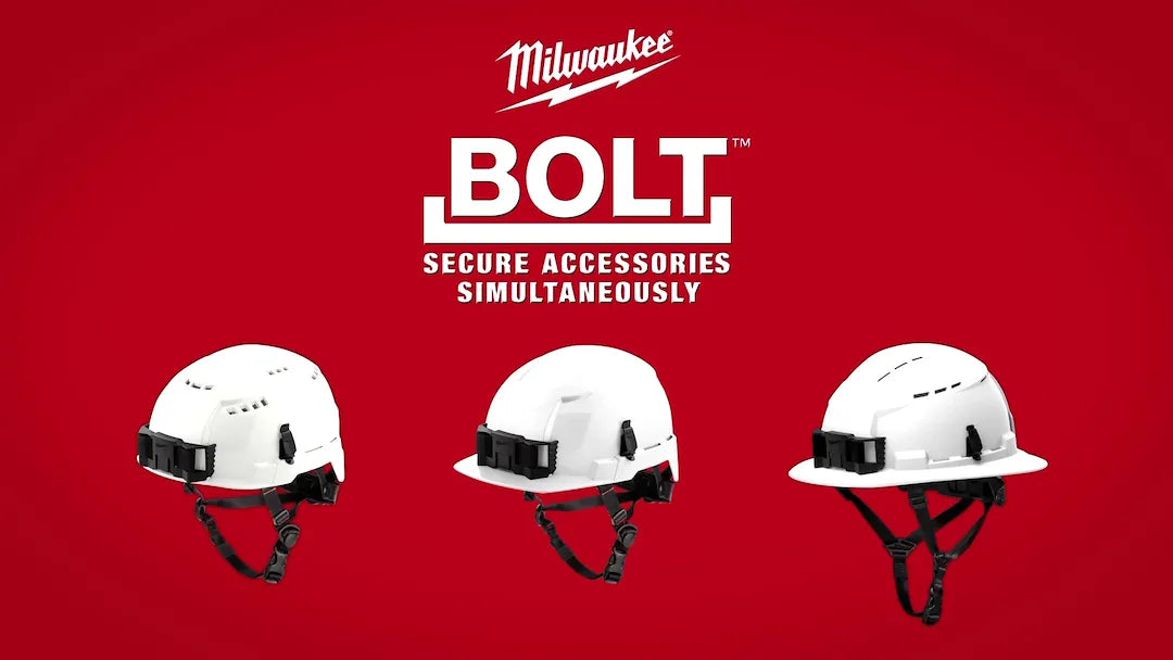 Milwaukee BOLT head protection and accessories system image