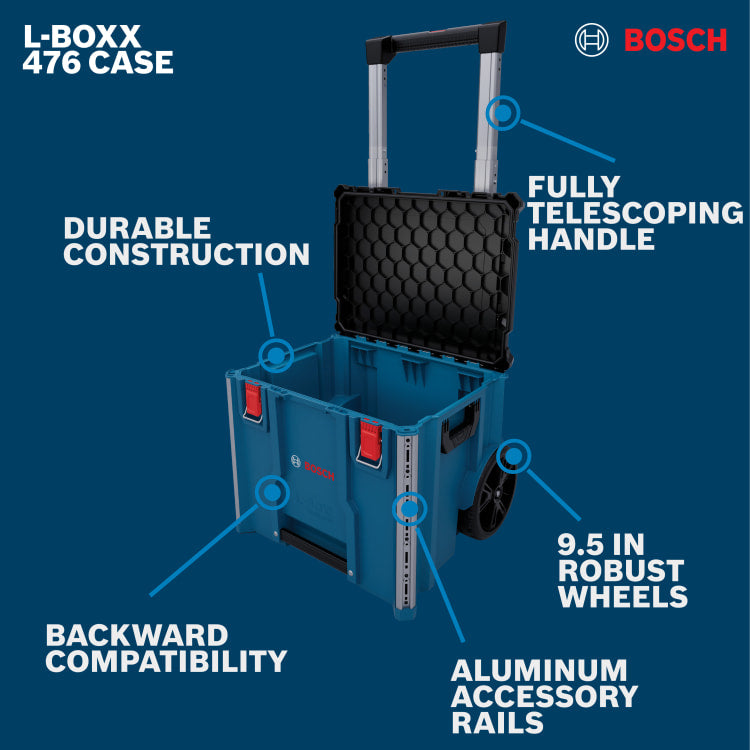 Bosch 476 L-BOXX Contractor Wheeled Box