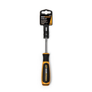 GEARWRENCH 80025H T15 x 4" Torx® Dual Material Screwdriver