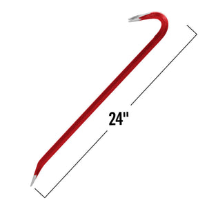 Garant WB24 wrecking bar angled view