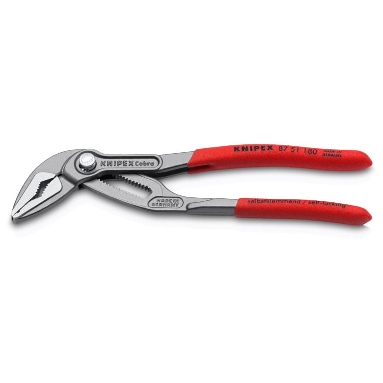 KNIPEX Tools 87 51 180 SBA 7 1/4" Cobra® ES Water Pump Pliers