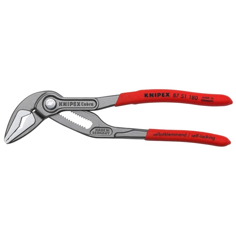 KNIPEX Tools 87 51 180 SBA 7 1/4" Cobra® ES Water Pump Pliers