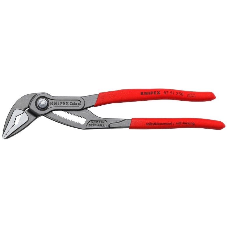 KNIPEX Tools 87 51 250 SBA Pliers Wrench, COBRA EXTRA SLIM
