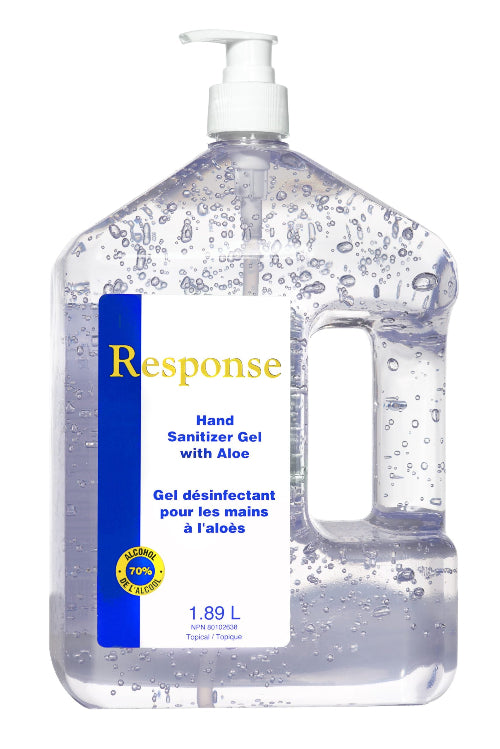 Response 1.89L HAND SANITIZER GEL WITH ALOE