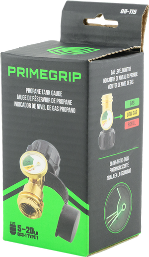 PRIMEGRIP 88-115 Propane Tank Gauge