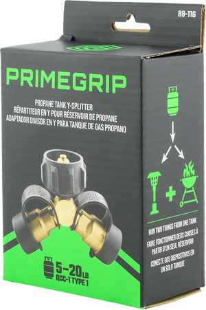 PRIMEGRIP 88-116 Propane Tank Y-Splitter