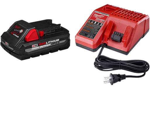 Milwaukee 48-59-1835 M18 REDLITHIUM HIGH OUTPUT CP3.0 Starter Kit main image