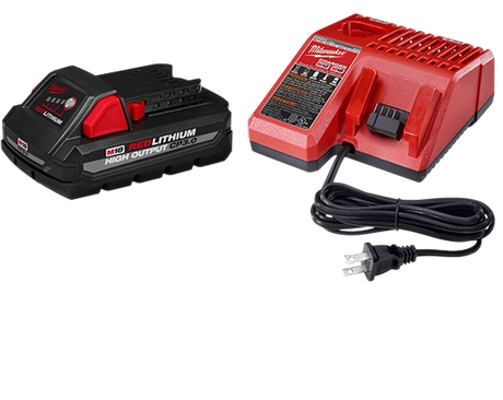 Milwaukee 48-59-1835 M18 REDLITHIUM HIGH OUTPUT CP3.0 Starter Kit main image