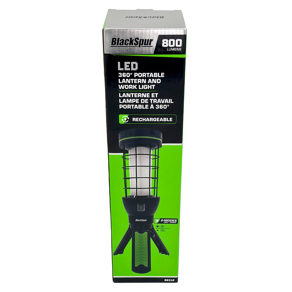 BlackSpur 89312 800LM Cordless Work Light