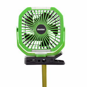BlackSpur 89318 Cordless Fan With Light