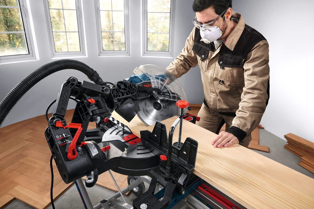 Bosch EXCM341-305GD 12 In. Dual-Bevel Glide Miter Saw
