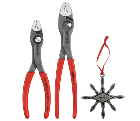 KNIPEX 9K 00 80 191 US 3 Pc 2026 Holiday TwinGrip Gift Set with Free Ornament