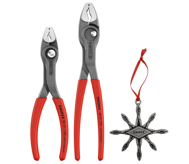 KNIPEX 9K 00 80 191 US 3 Pc 2026 Holiday TwinGrip Gift Set with Free Ornament