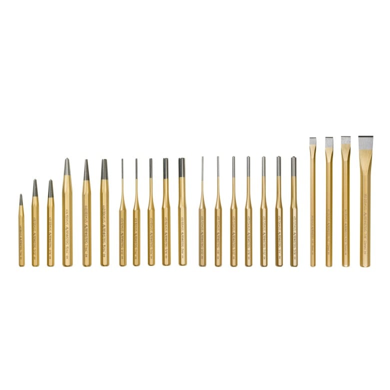 Knipex 9R 400 022 22 Pc Punch and Chisel Set