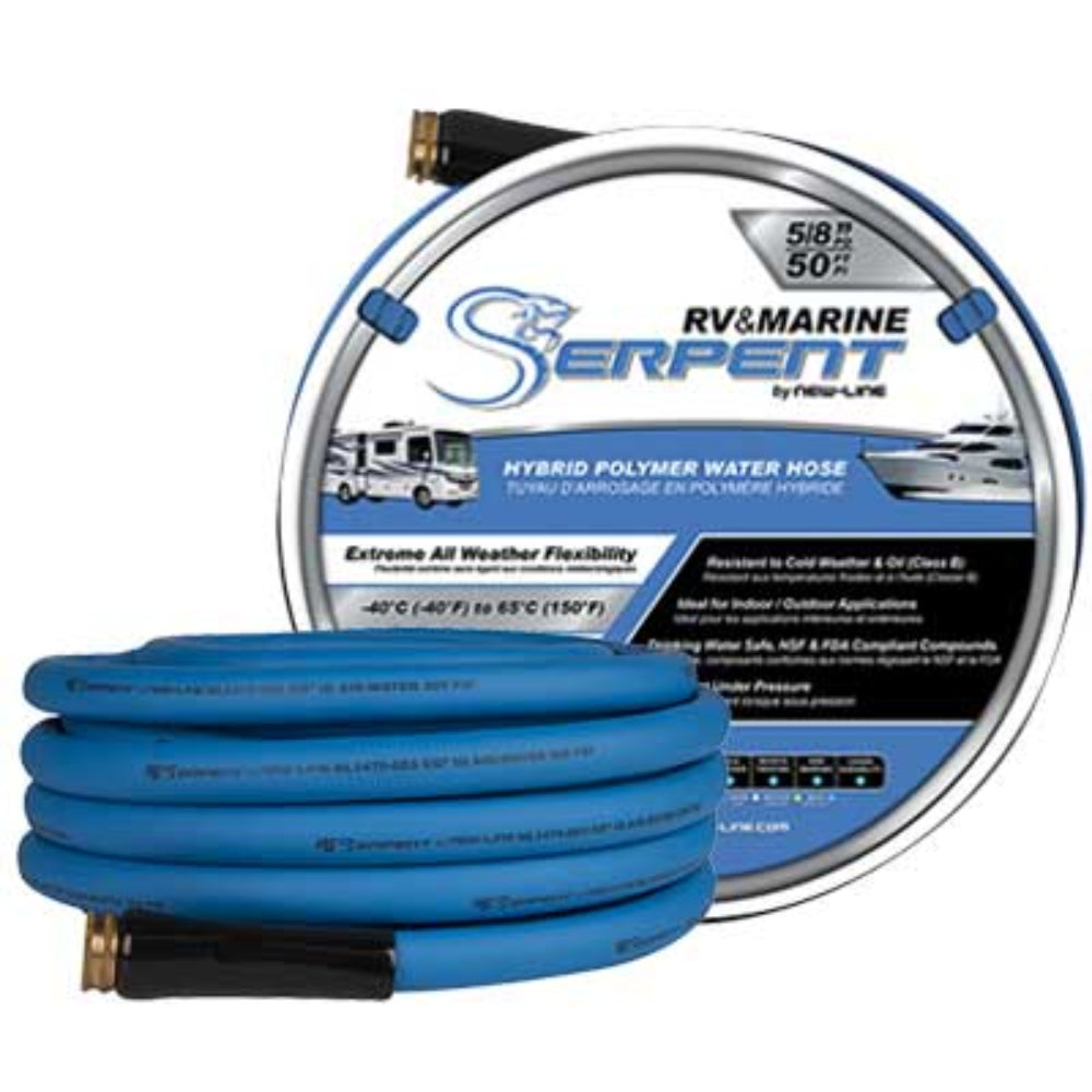 Serpent 5/8" RV/Marine  Hose With Male x Female Fittings