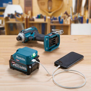 Makita ADP001G 40Vmax XGT USB Power Source Adapter