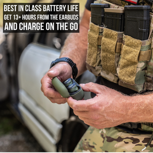 ISOTUNES CALIBER BT battery life feature