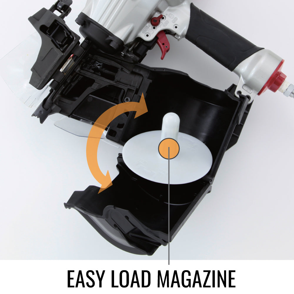 MAX CN890F3 easy load magazine feature