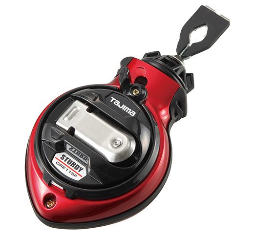 Tajima CR211SFR Chalk-Rite Sturdy Chalk Line - 1.0mm Red