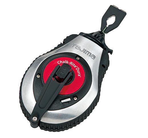 Tajima | CR401S Extra bold marking, ultra-fast wind chalk snap line, 100 ft. line