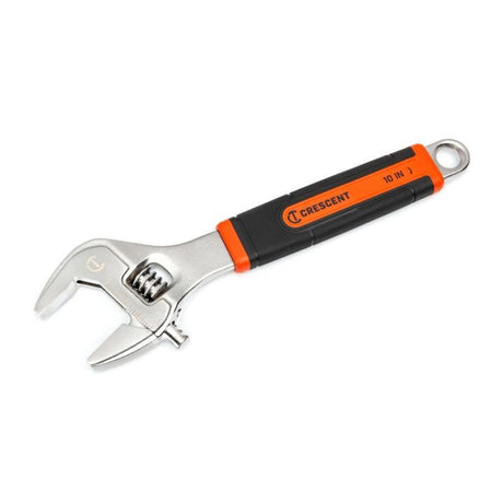 Crescent AC310CVS 10" Adjustable Wrench with Quick-Fit-Jaw