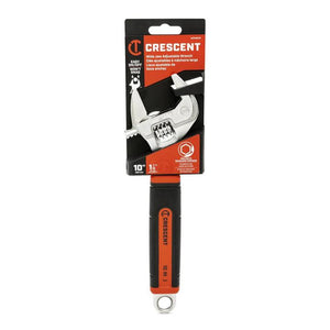 Crescent AC310CVS 10" Adjustable Wrench with Quick-Fit-Jaw