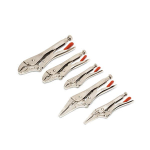 Crescent CLP5SETN-08 5 Piece Curved and Long Nose Locking Plier Set