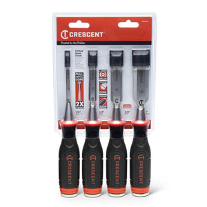 Crescent CWCHS4 4 Piece Wood Chisel Set
