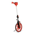 30cm crescent measuring wheel on white background