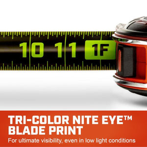 Crescent L1316B-02 1-1/4" x 16' SHOCKFORCE NITE EYE™ Tape Measure