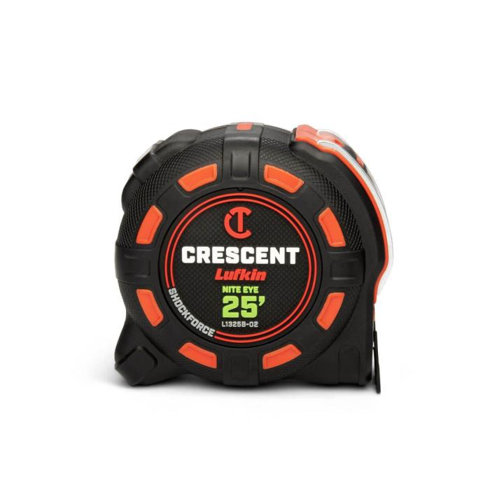 Crescent L1316B-02 1-1/4" x 16' SHOCKFORCE NITE EYE™ Tape Measure