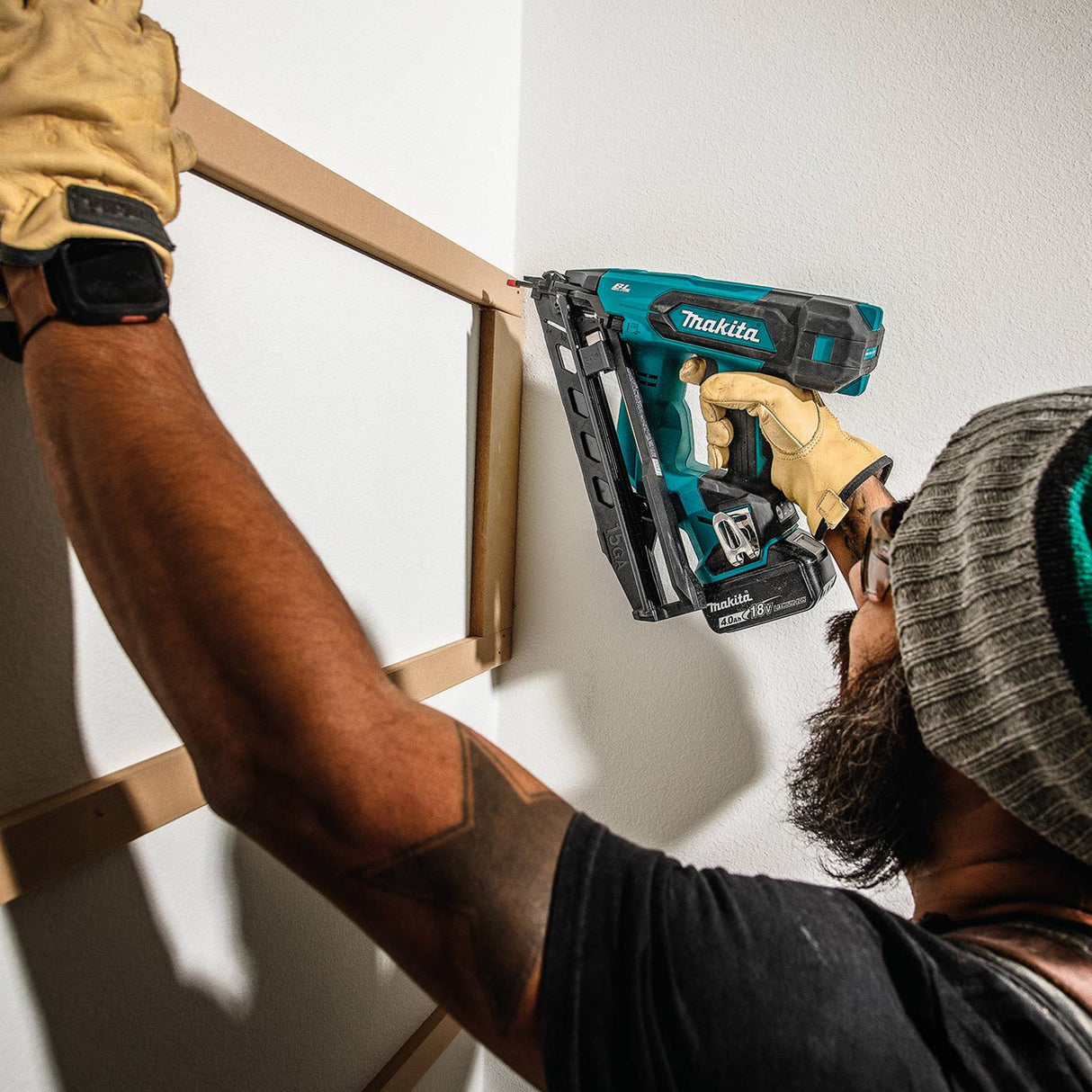 Makita DBN620Z 18V LXT Brushless 2-1/2" 15 ga Finish Nailer, 34°, Tool Only