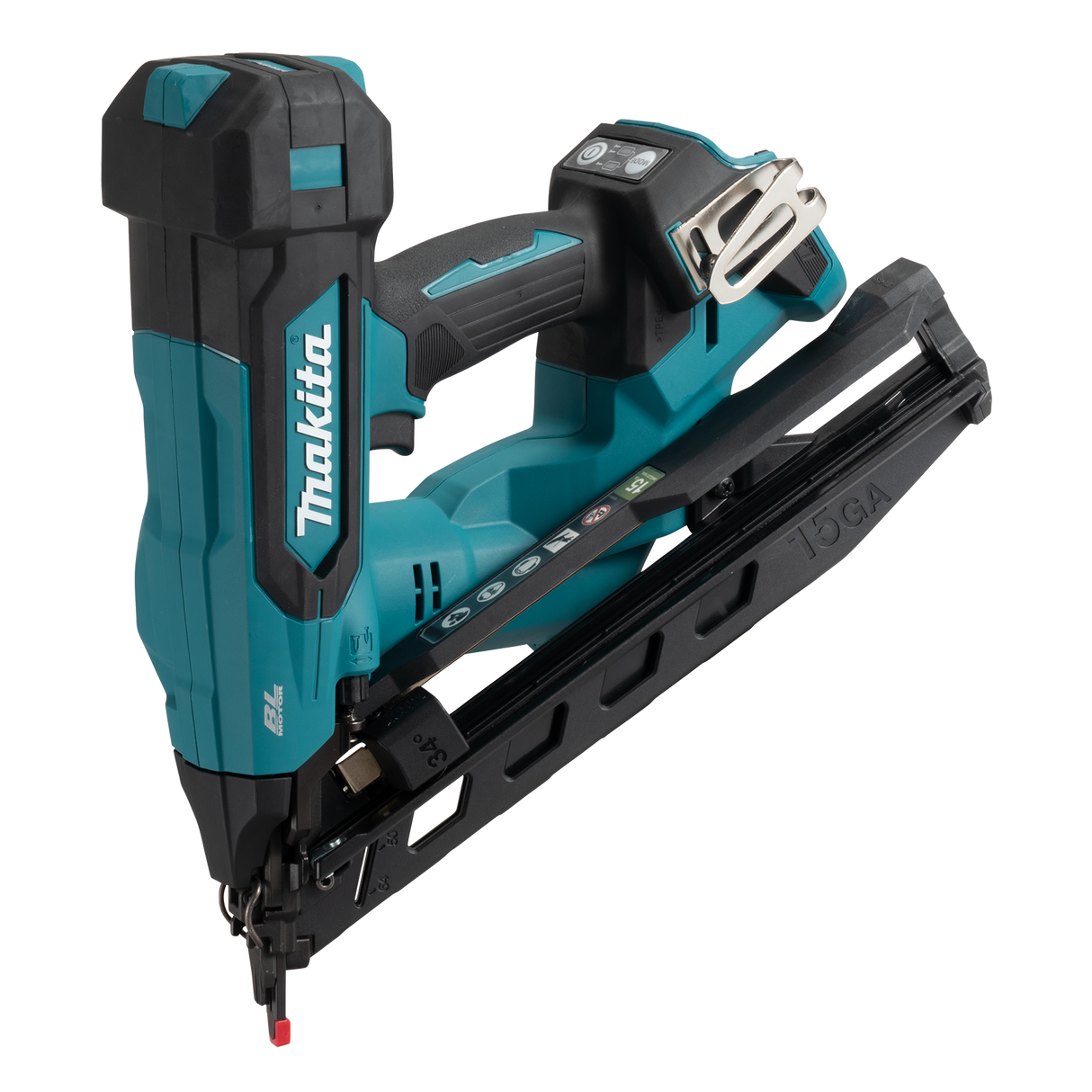 Makita DBN620Z 18V LXT Brushless 2-1/2" 15 ga Finish Nailer, 34°, Tool Only