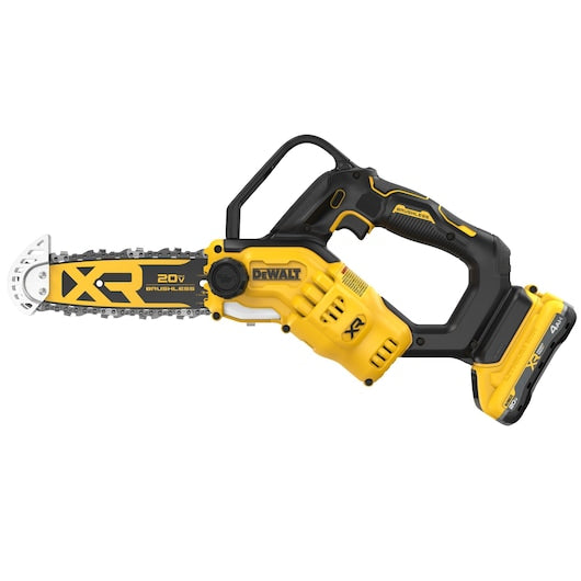 DEWALT DCCS623QQ1 20V MAX* 8 in. Brushless Cordless Pruning Chainsaw Kit