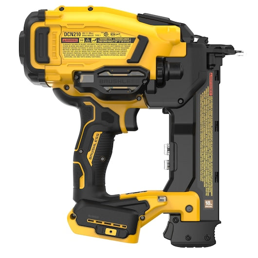 DEWALT DCN210B 20V MAX* XR® Cordless 18GA Brad Nailer (Tool Only)