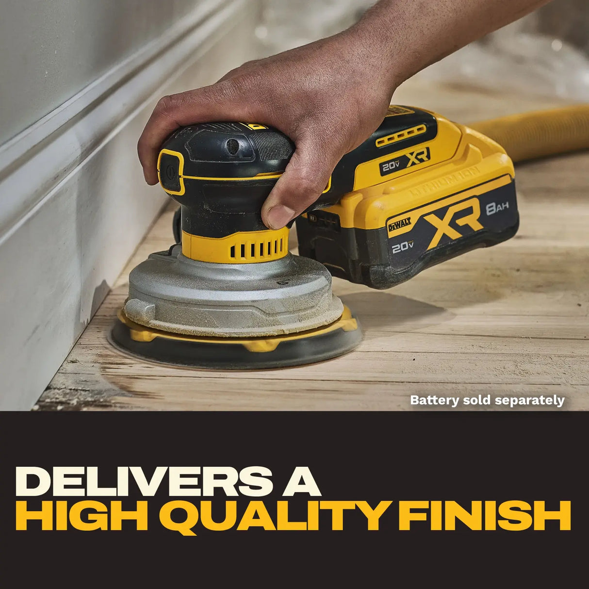 DEWALT DCW230B 20V MAX* XR® 6 in. Random Orbit Sander (Tool Only)