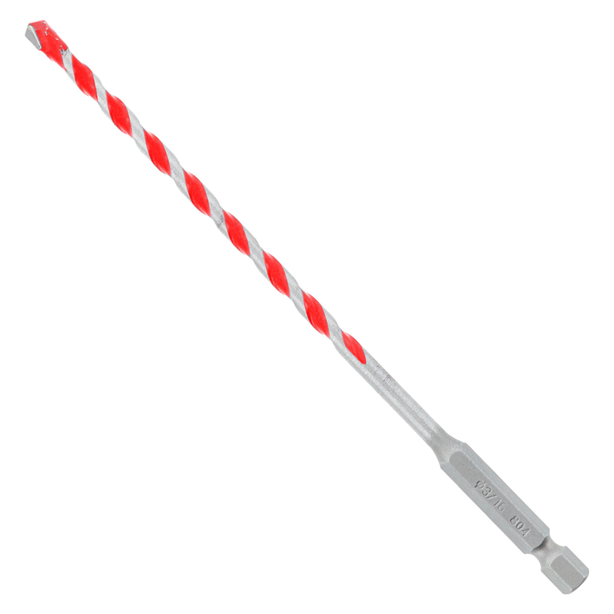 Diablo DMARG1030 3/16" x 4" x 6" SPEEDemon™ Red Granite Carbide-Tipped Hammer Drill Bit