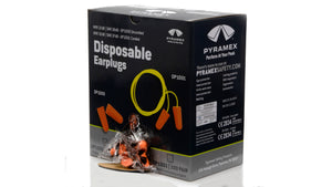 PYRAMEX DP1000 Disposable Earplugs - Uncorded