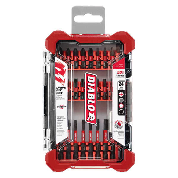 Diablo DSC-CMS24 24 pc Screwdriving Set
