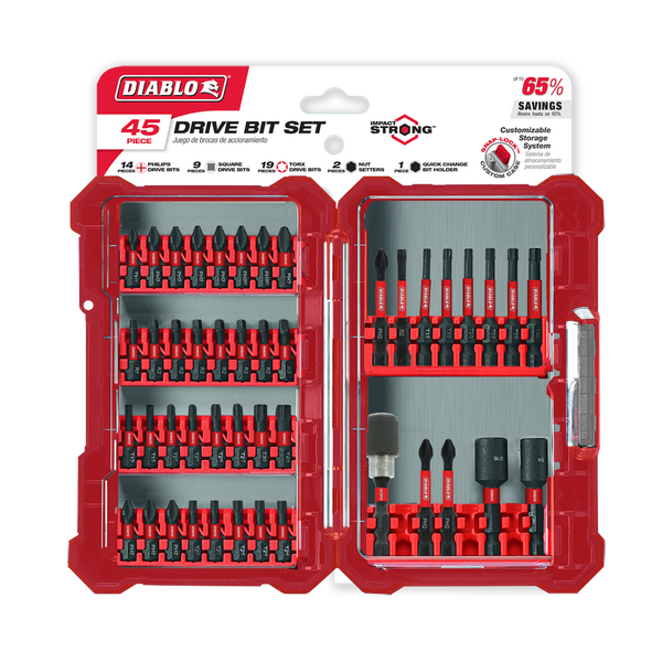 Diablo DSC-CMS45 45pc Screwdriving Set