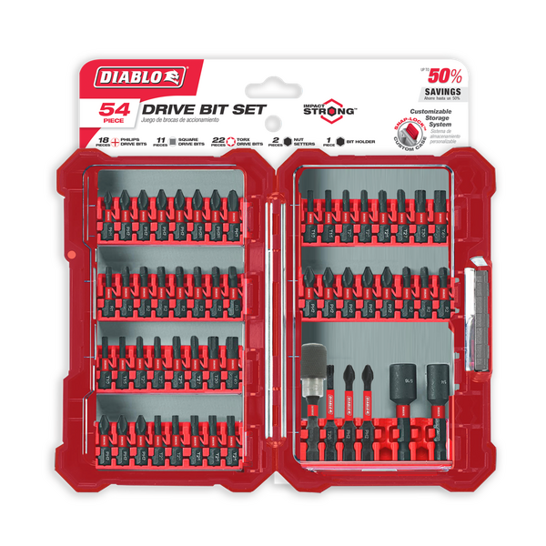 Diablo DSC-CMS54 54pc Screwdriving Set